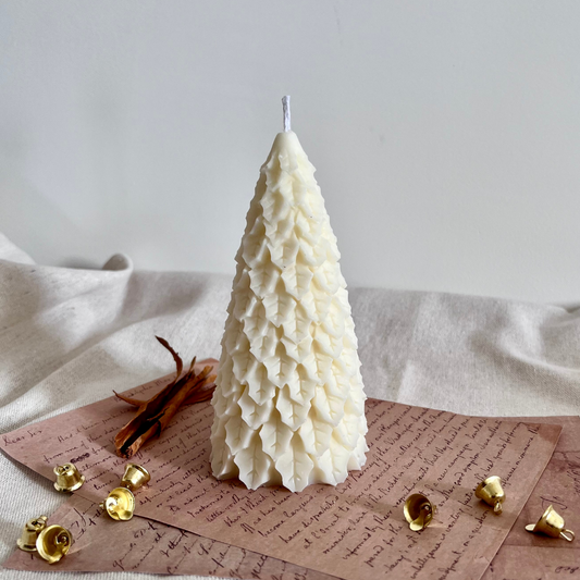 Classic Christmas Tree - White