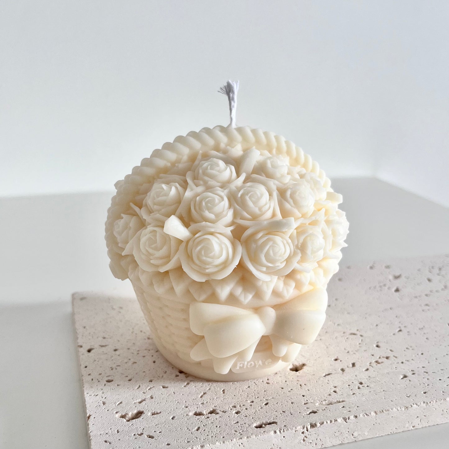 Flower Basket Candle