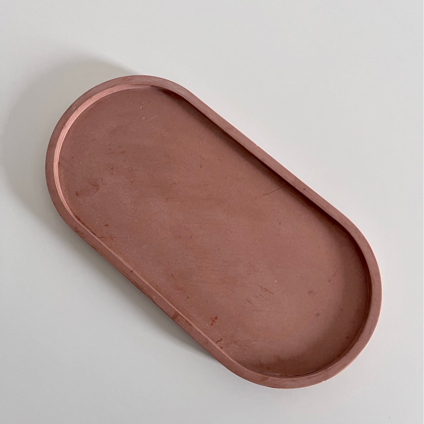 Copper Clay Oval Tray | Earth Collection