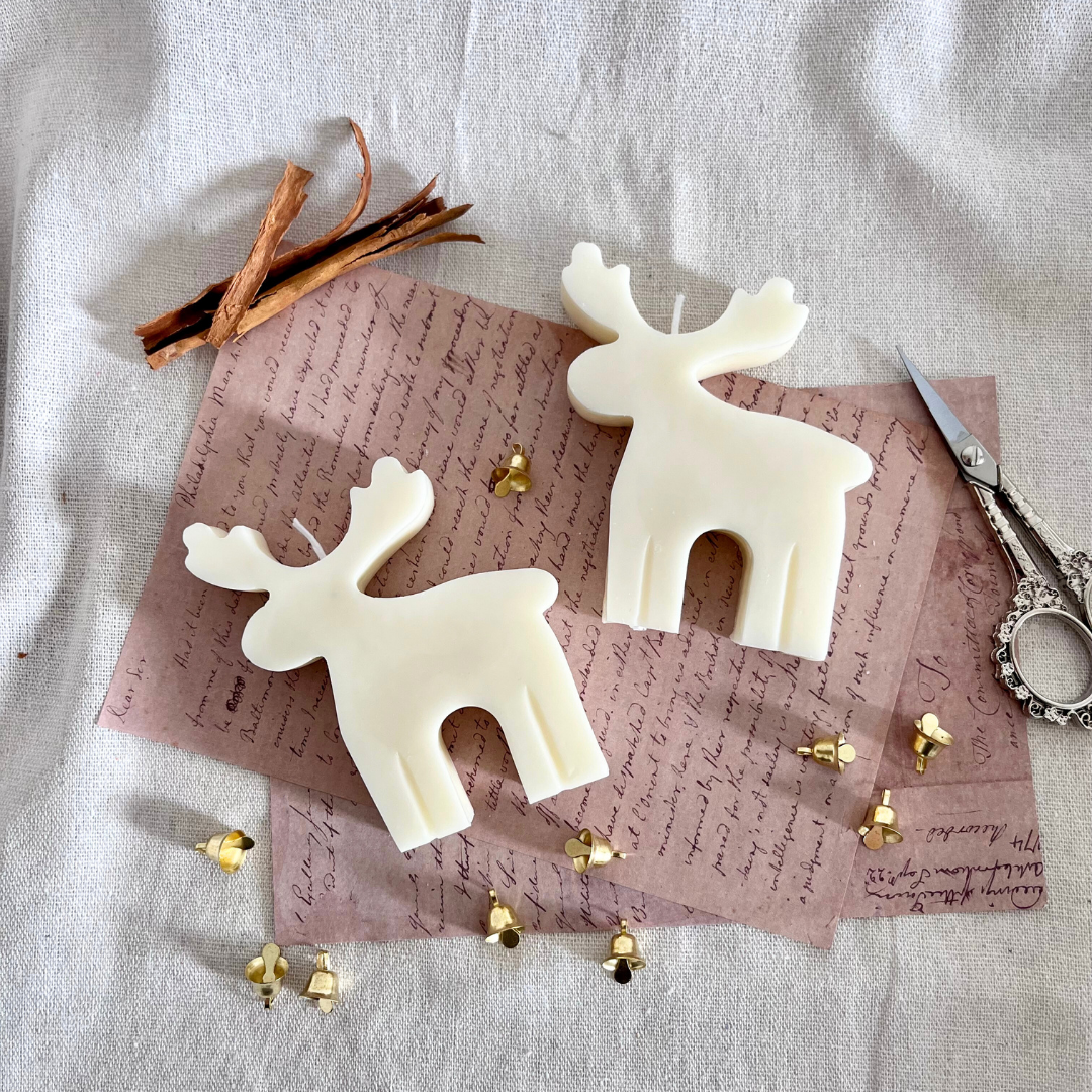 Reindeer Candle