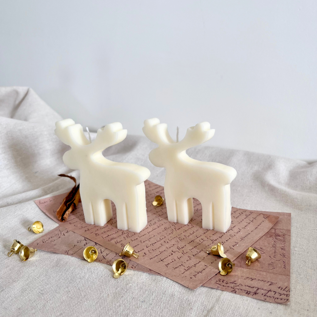 Reindeer Candle