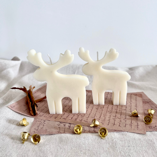 Reindeer Candle