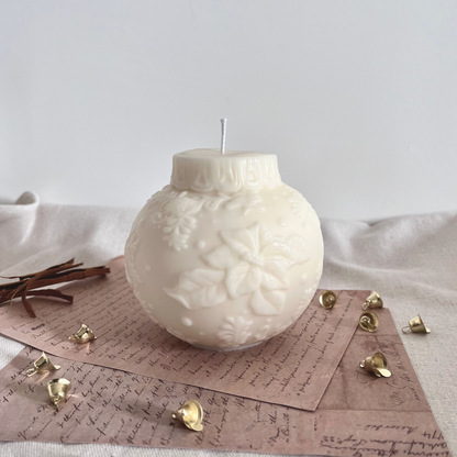 Large Ornament Bauble Candle