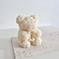 Ribbon Bear Candle