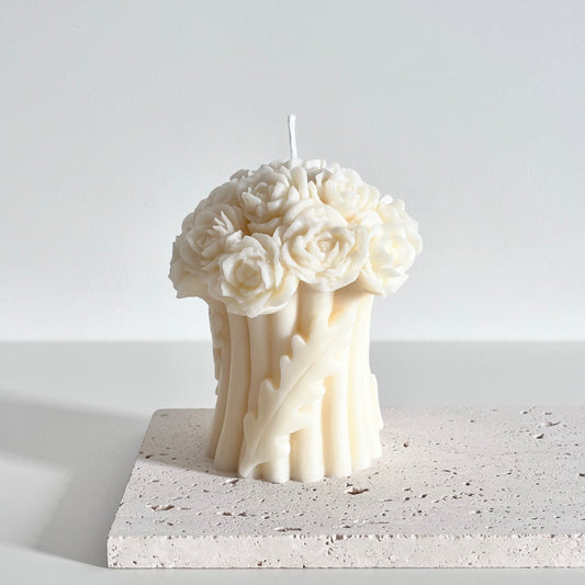 Flower Bouquet Candle
