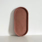 Copper Clay Oval Tray | Earth Collection